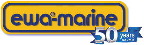 logo 50 years ewa-marine